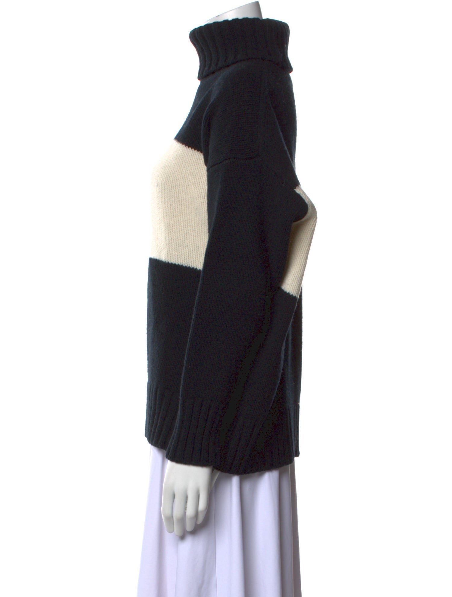 Polo Ralph Lauren Merino Wool Colorblock Pattern Sweater