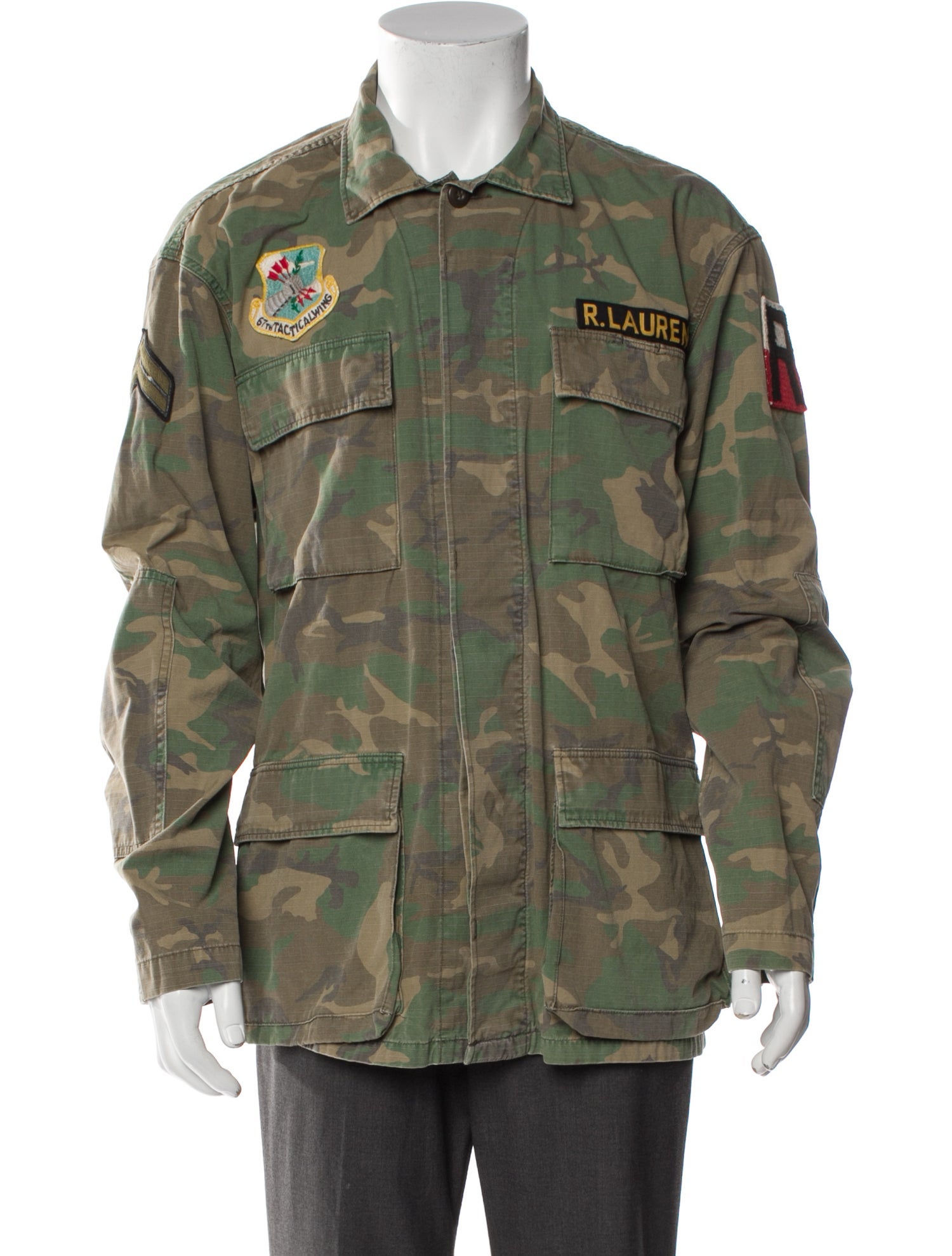 Polo Ralph Lauren Camouflage Print Utility Jacket