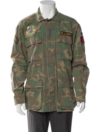 Polo Ralph Lauren Camouflage Print Utility Jacket