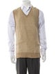 Polo Ralph Lauren Silk V-Neck Sweater Vest