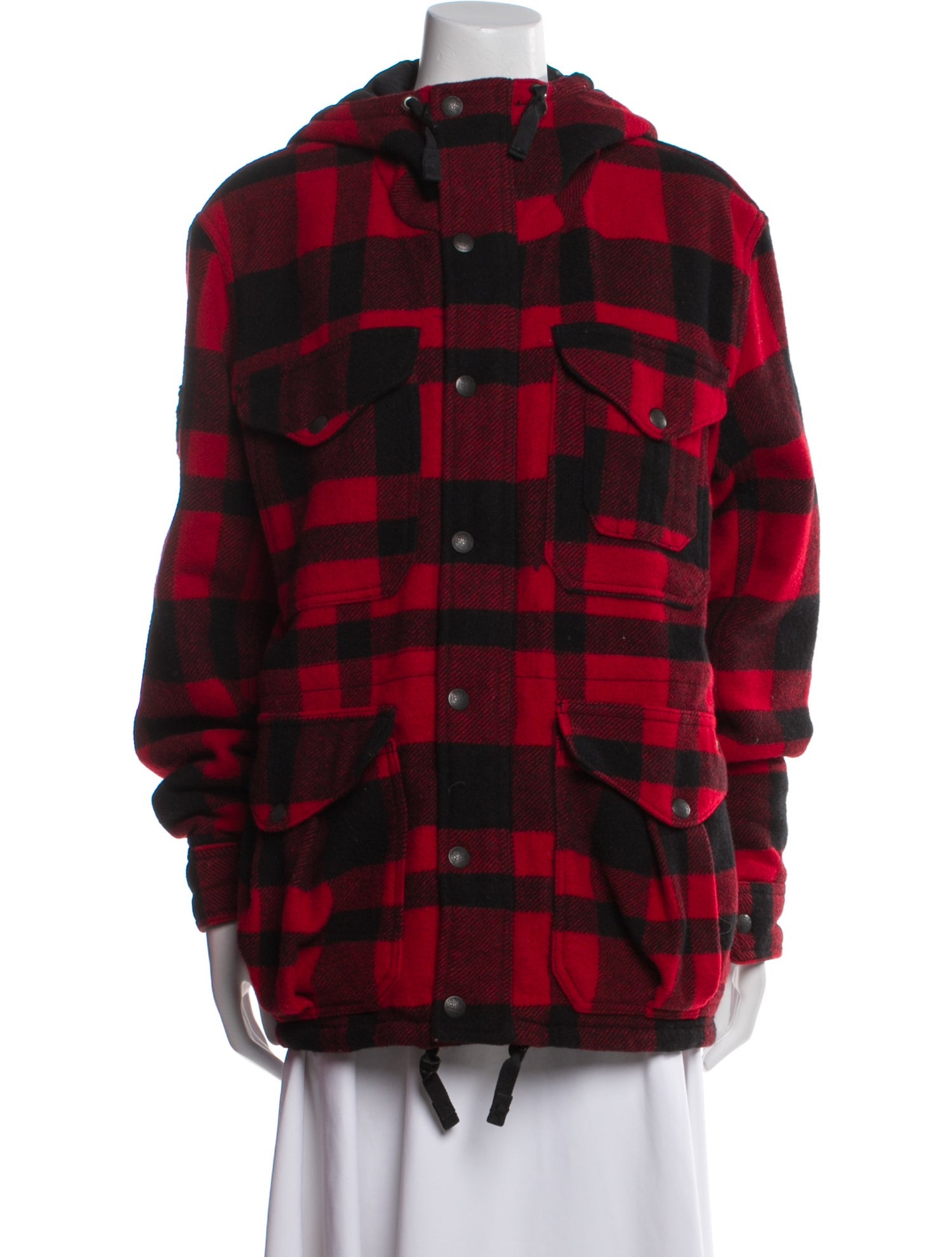Polo Ralph Lauren Wool Plaid Print Jacket