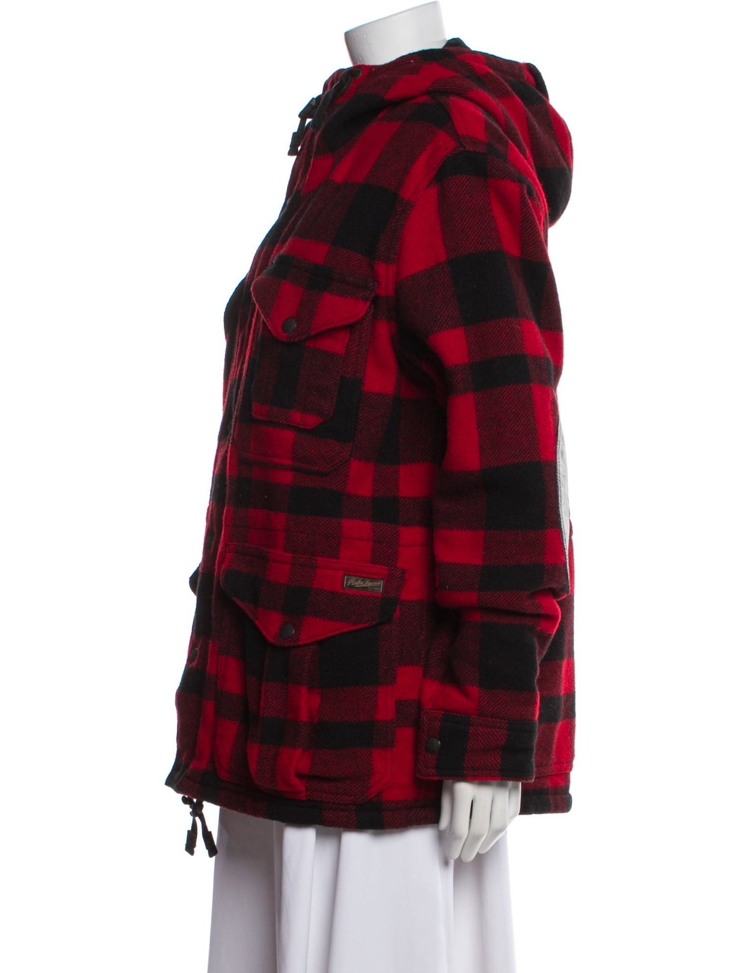 Polo Ralph Lauren Wool Plaid Print Jacket