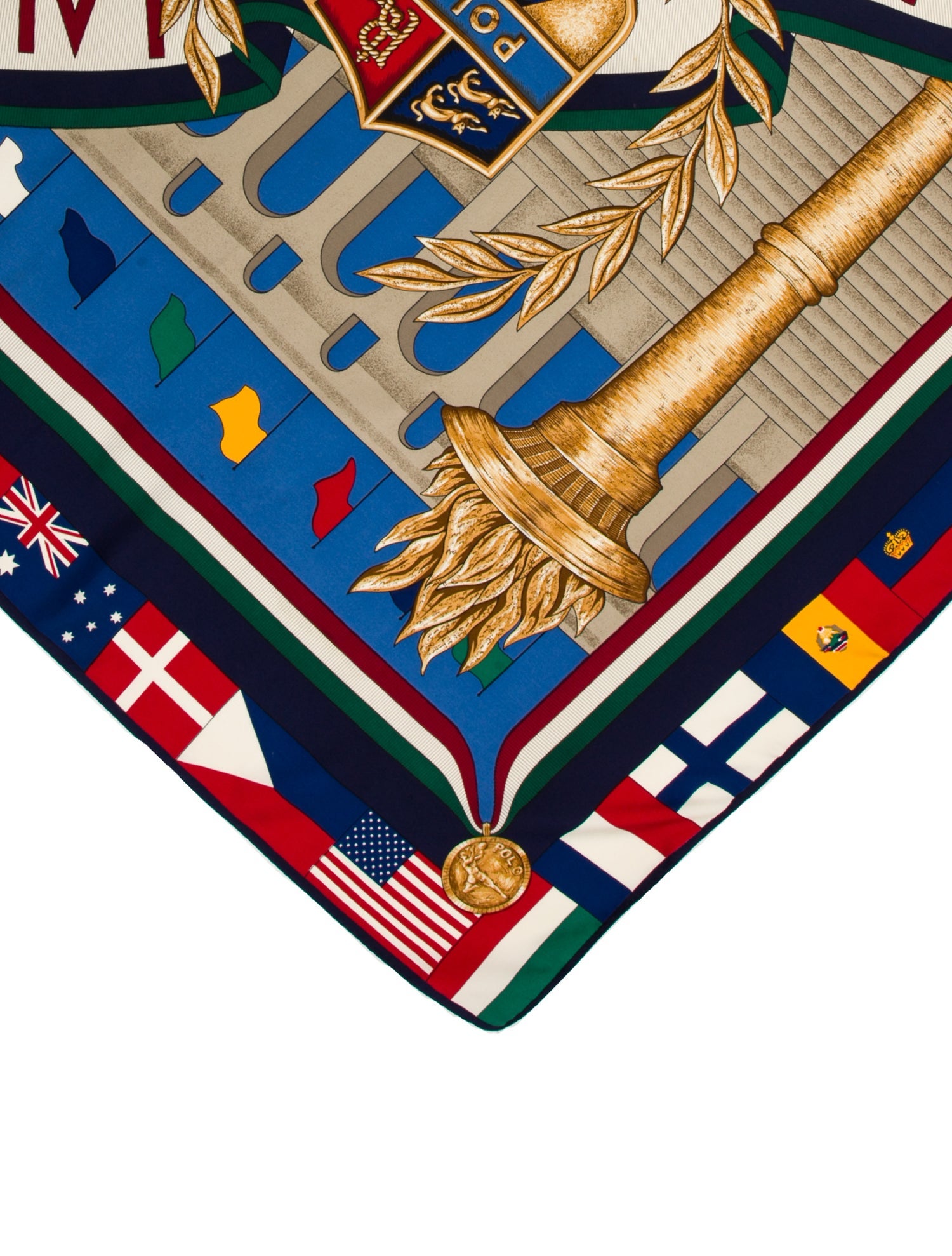 Ralph Lauren Silk Printed Scarf