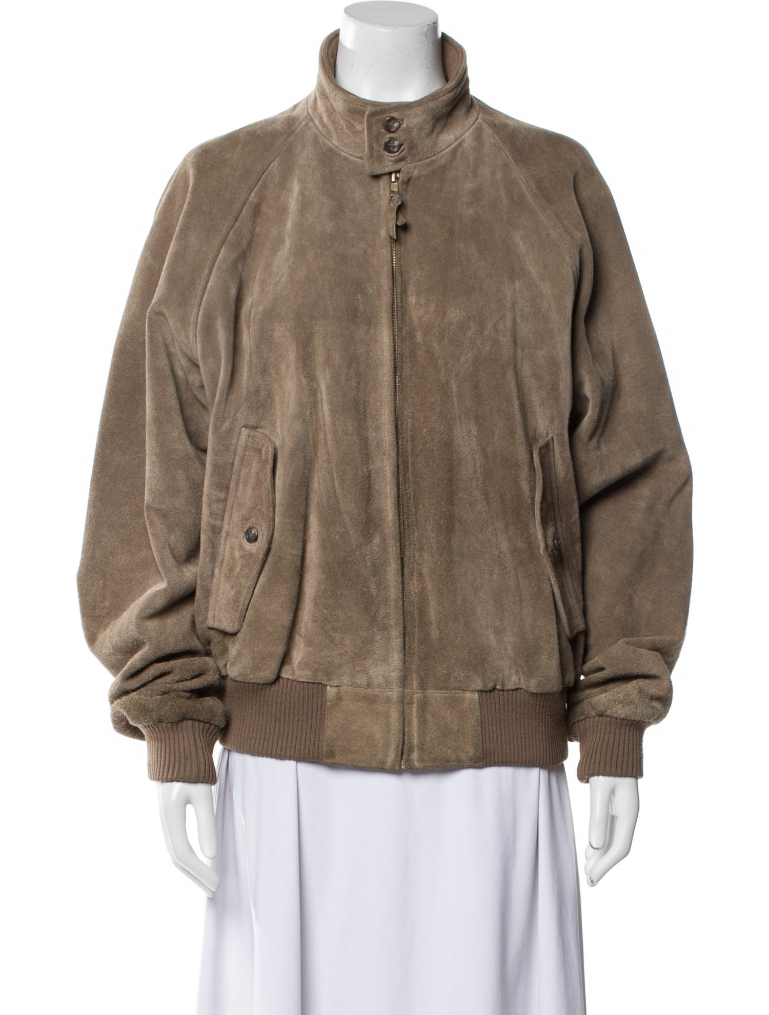 Polo Ralph Lauren Leather Bomber Jacket