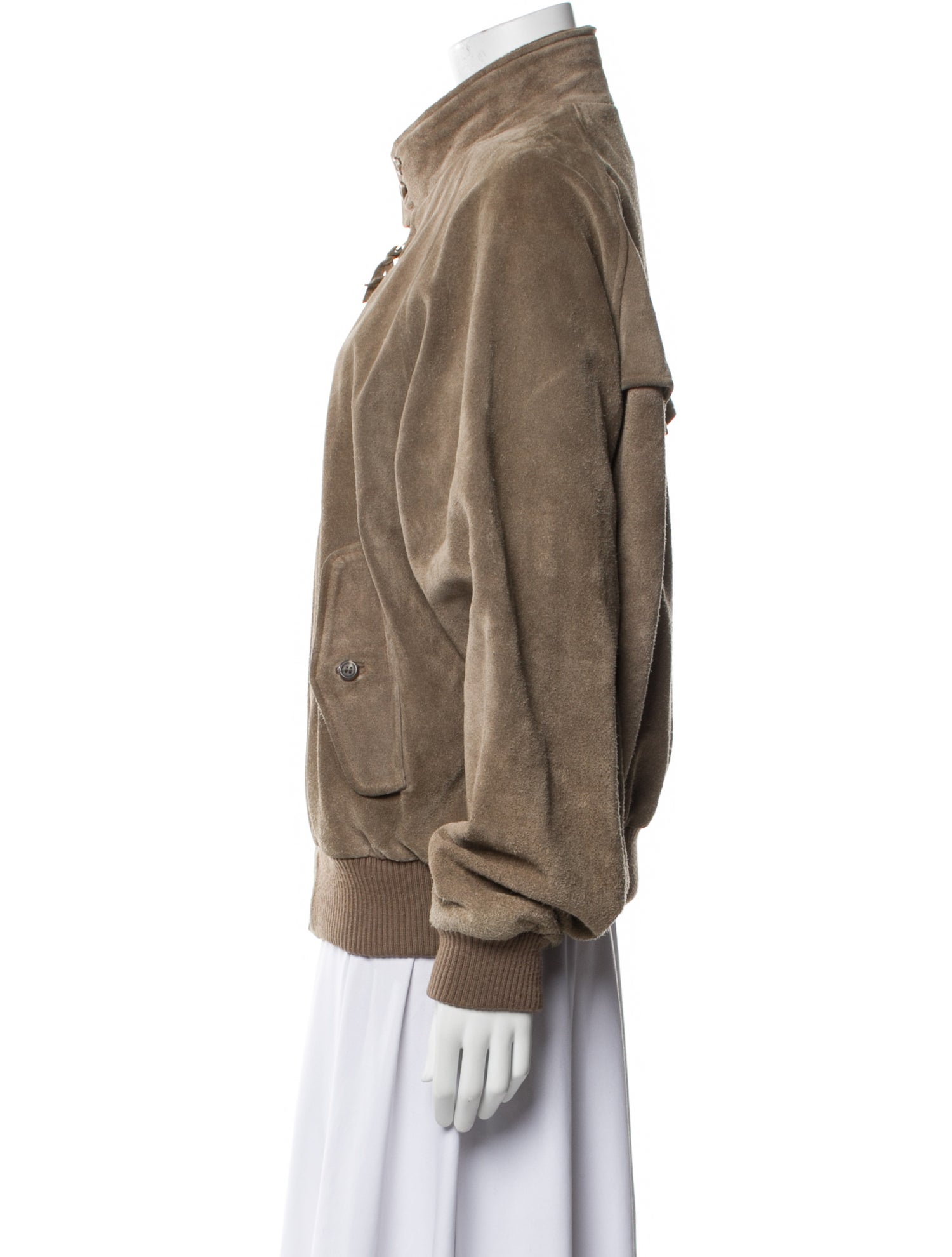 Polo Ralph Lauren Leather Bomber Jacket