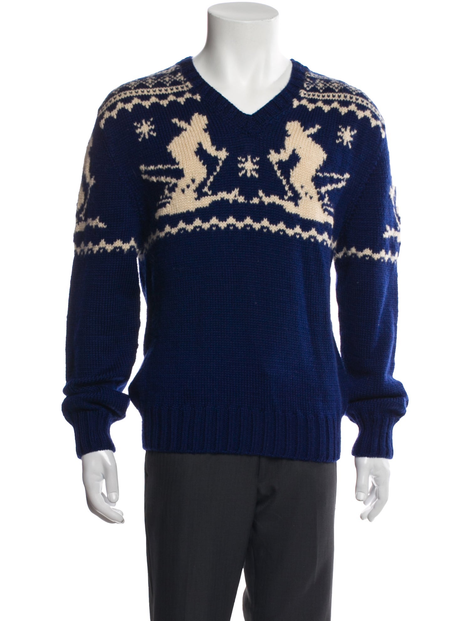 Polo Ralph Lauren Wool Patterned Pullover