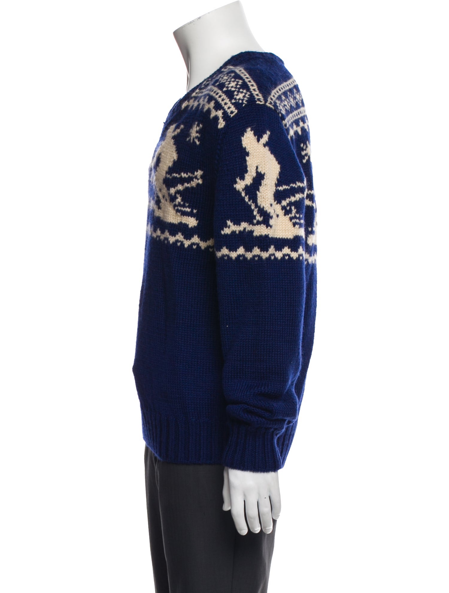 Polo Ralph Lauren Wool Patterned Pullover