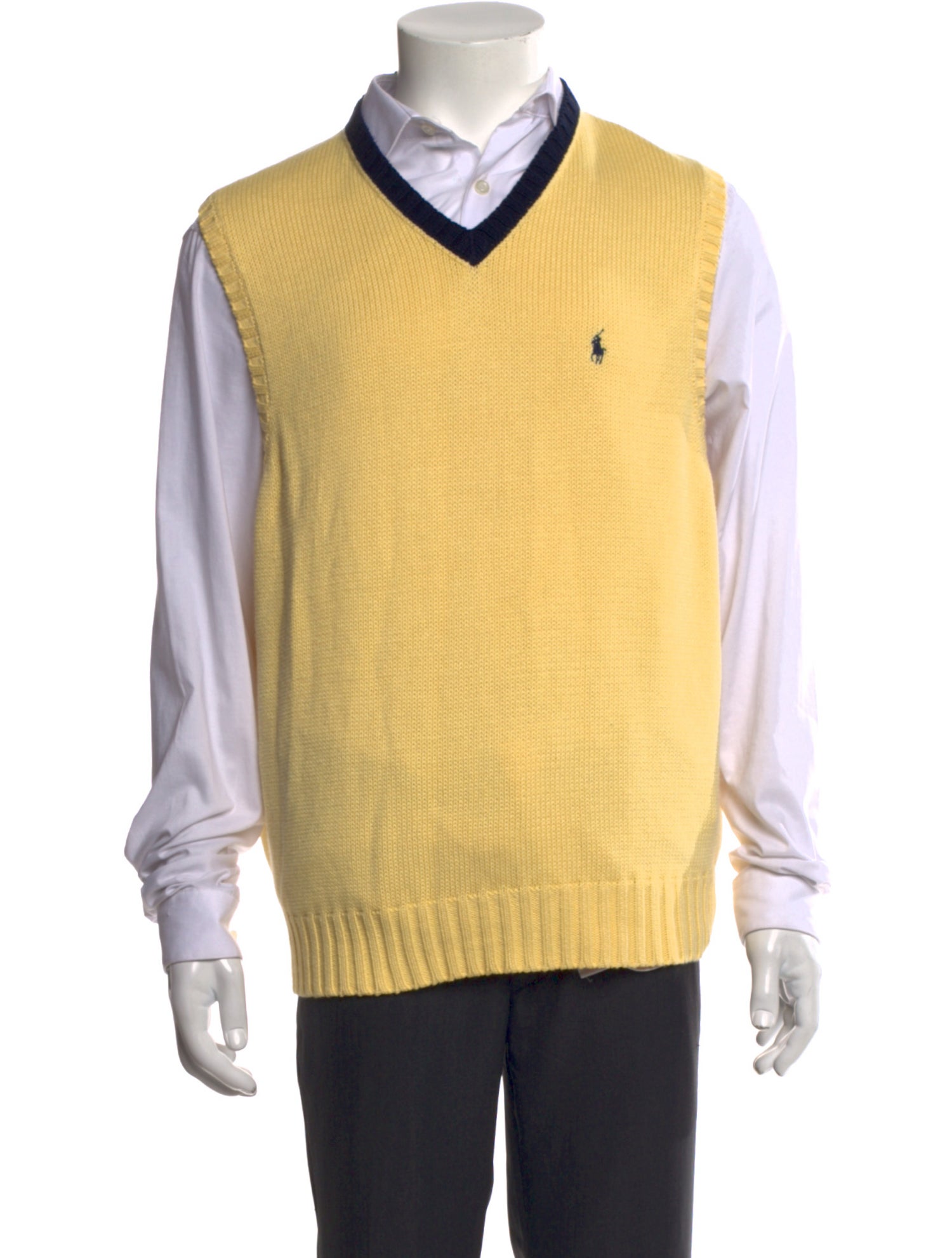 Polo Ralph Lauren Striped V-Neck Sweater Vest