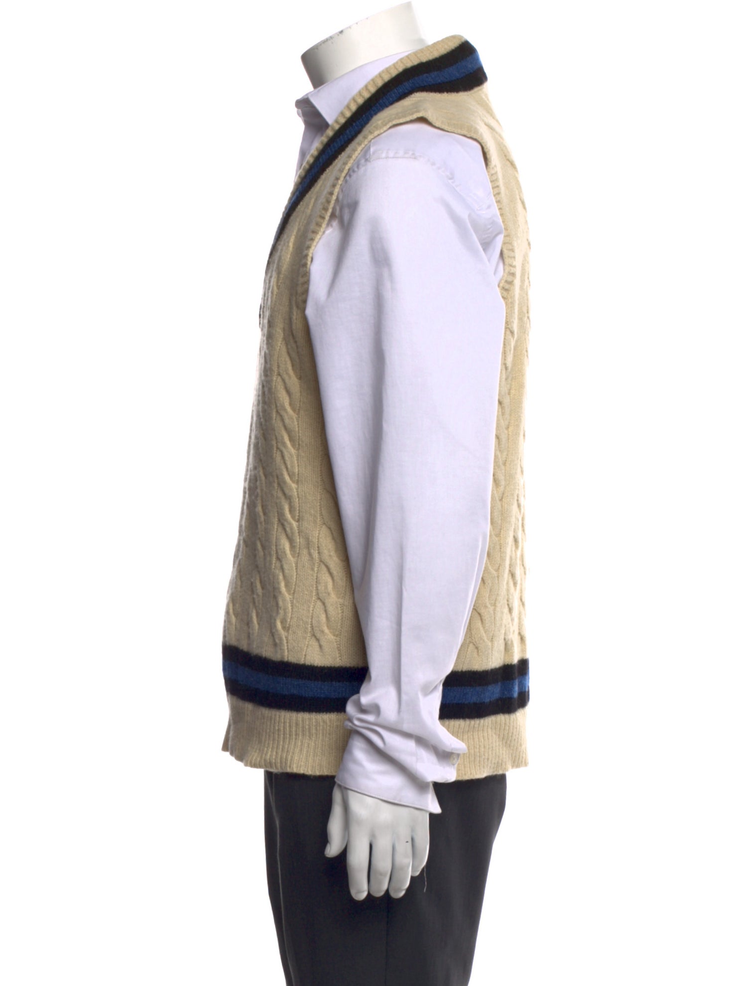 Polo Ralph Lauren Wool Striped Sweater Vest
