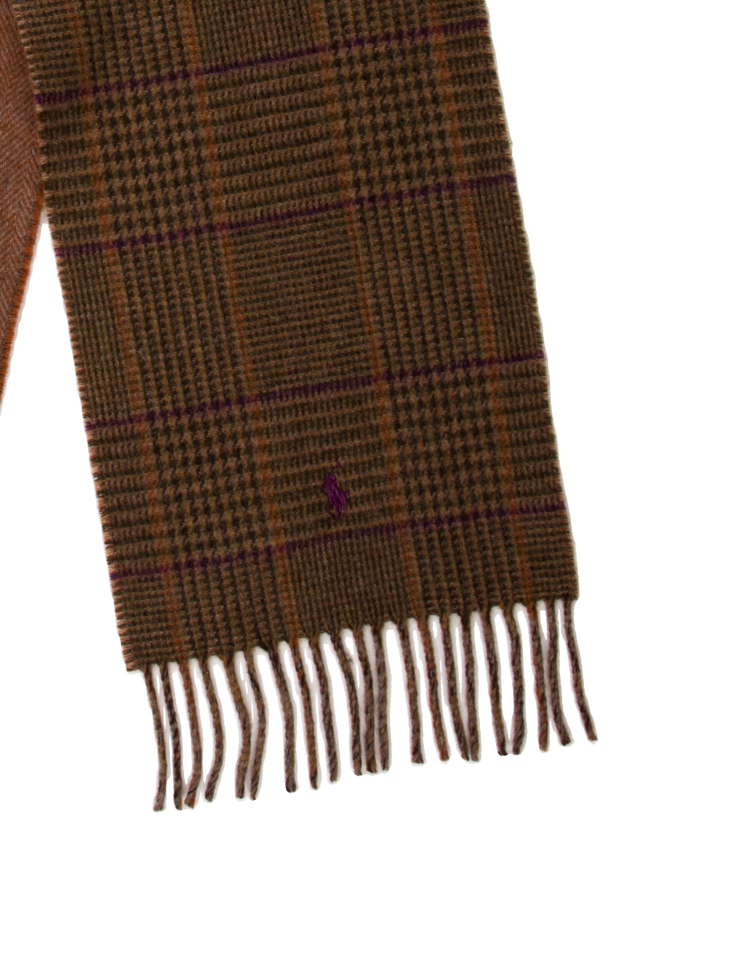 Polo Ralph Lauren Plaid Print Scarf