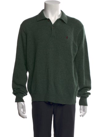 Polo Ralph Lauren Lambswool Collar Polo Sweater