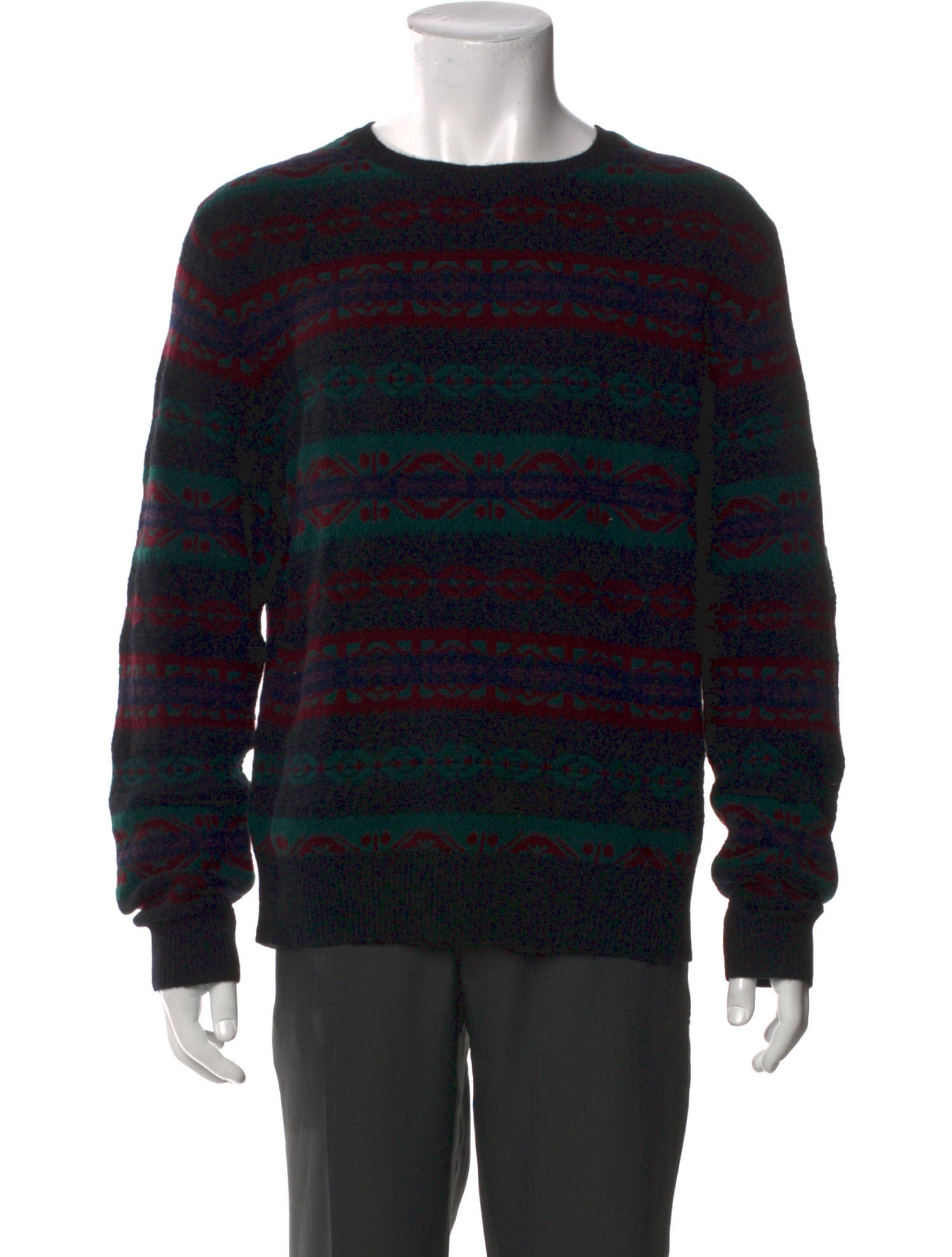 Polo Ralph Lauren Wool Printed Pullover w/ Tags