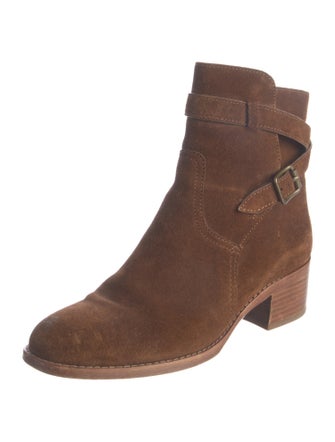 Polo Ralph Lauren Suede Moto Boots