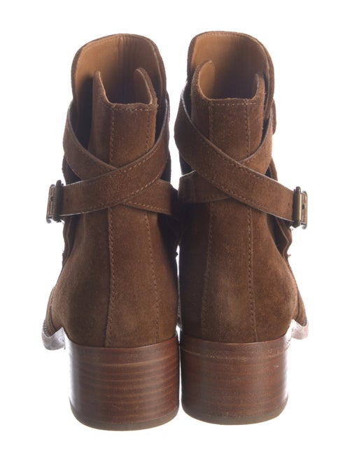 Polo Ralph Lauren Suede Moto Boots