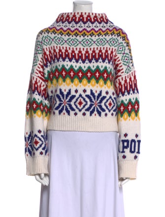 Polo Ralph Lauren Wool Printed Sweater