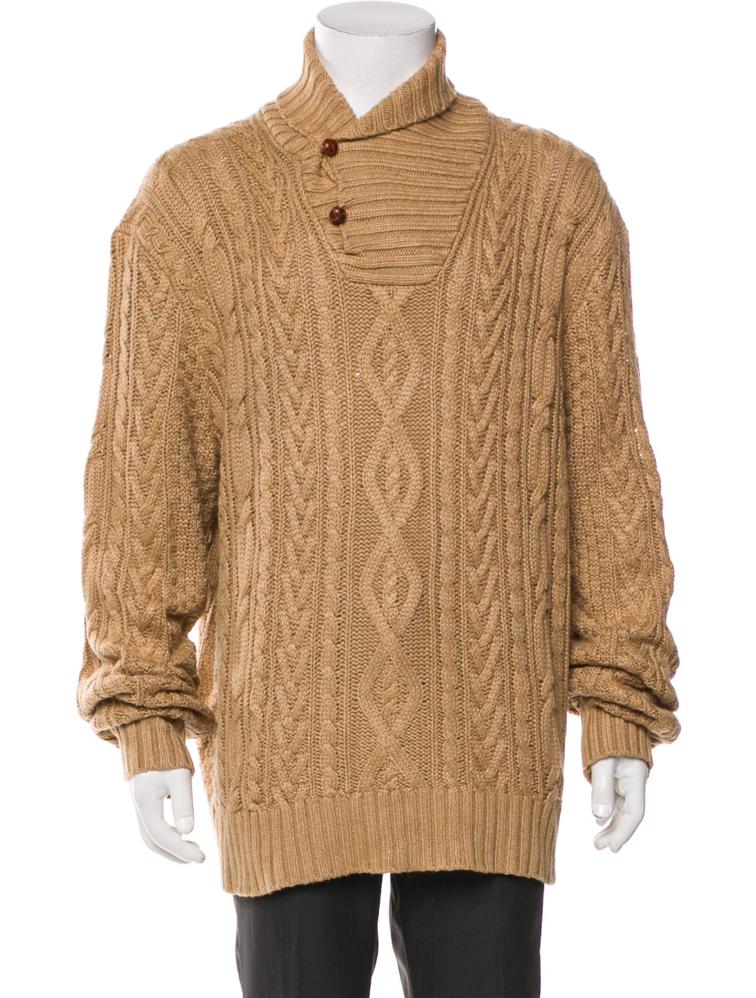 Polo Ralph Lauren Silk Mock Neck Polo Sweater