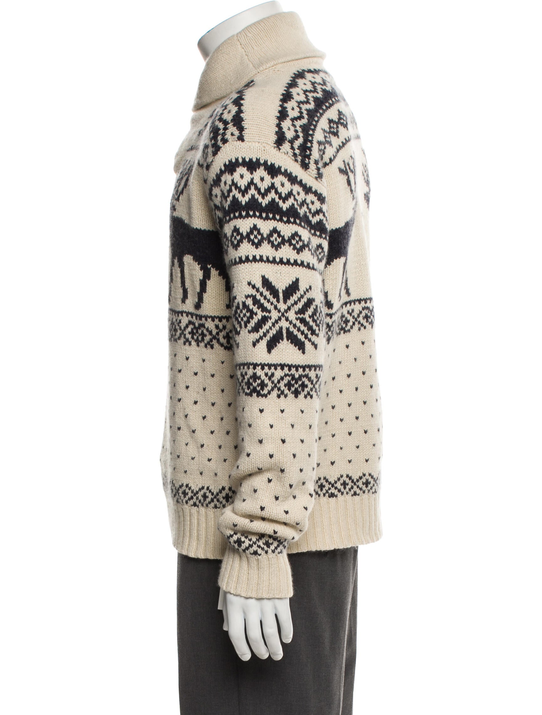 Polo Ralph Lauren Graphic Print Turtleneck Pullover