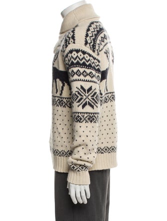 Polo Ralph Lauren Graphic Print Turtleneck Pullover