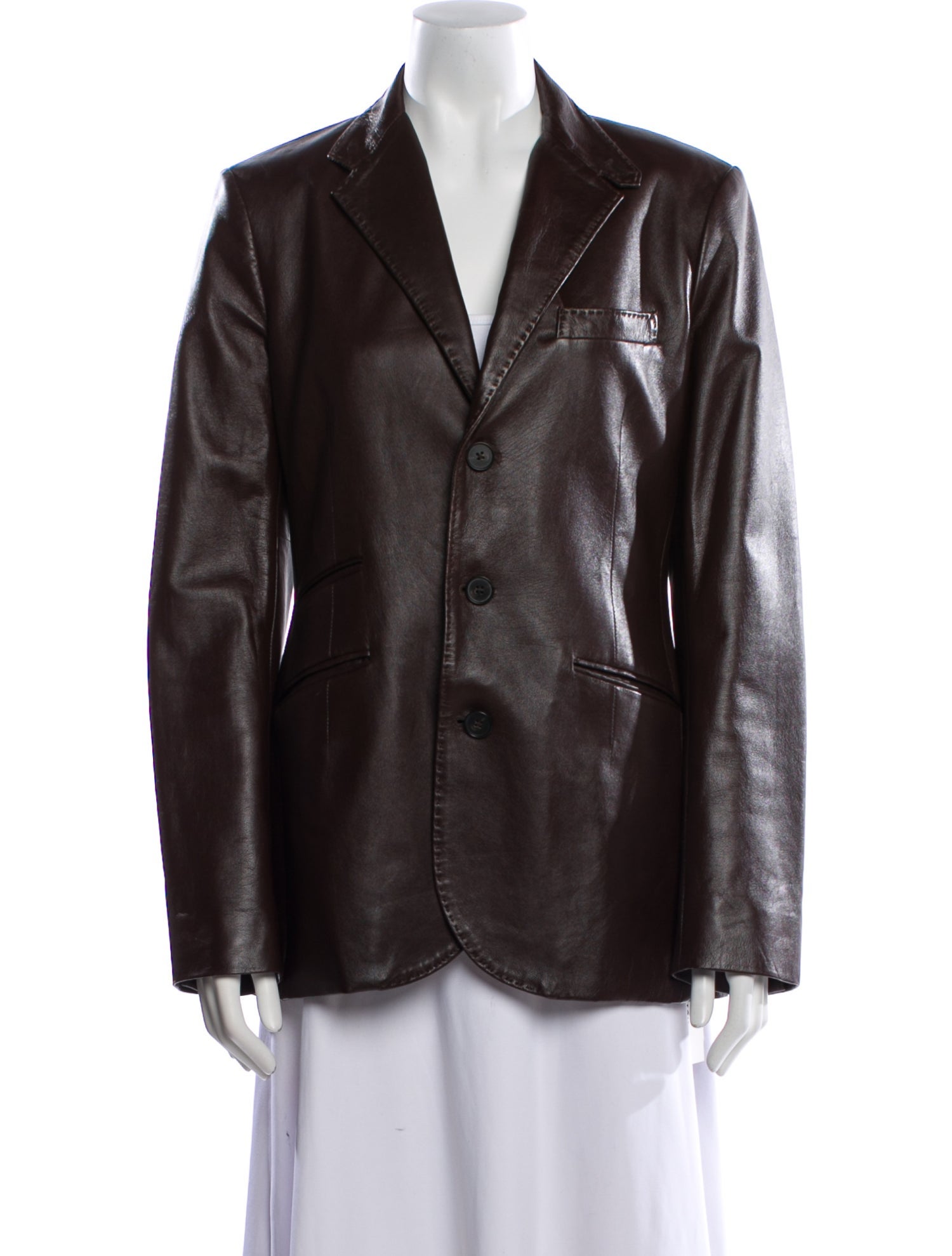 Polo Ralph Lauren Leather Blazer