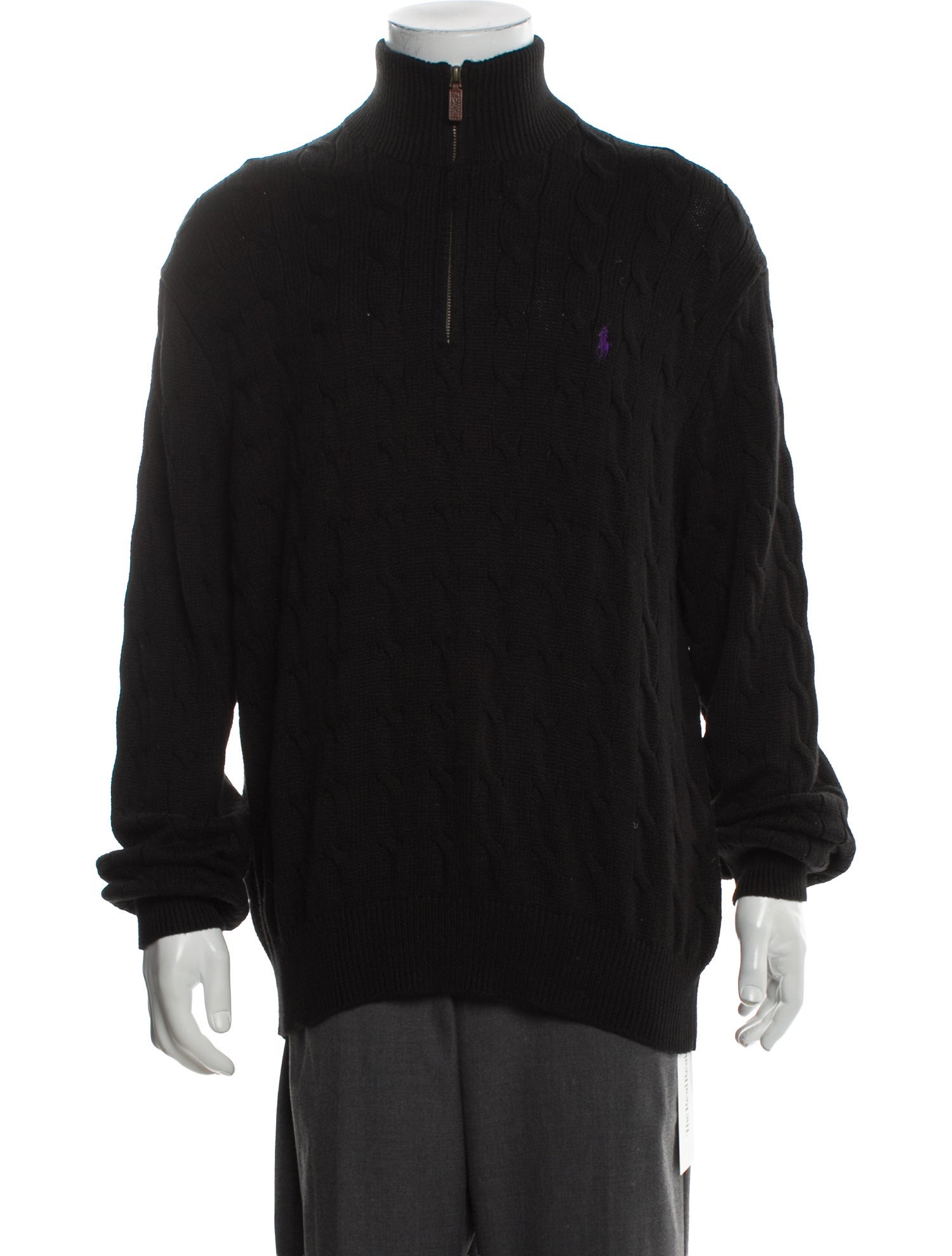 Polo Ralph Lauren Mock Neck Long Sleeve Pullover