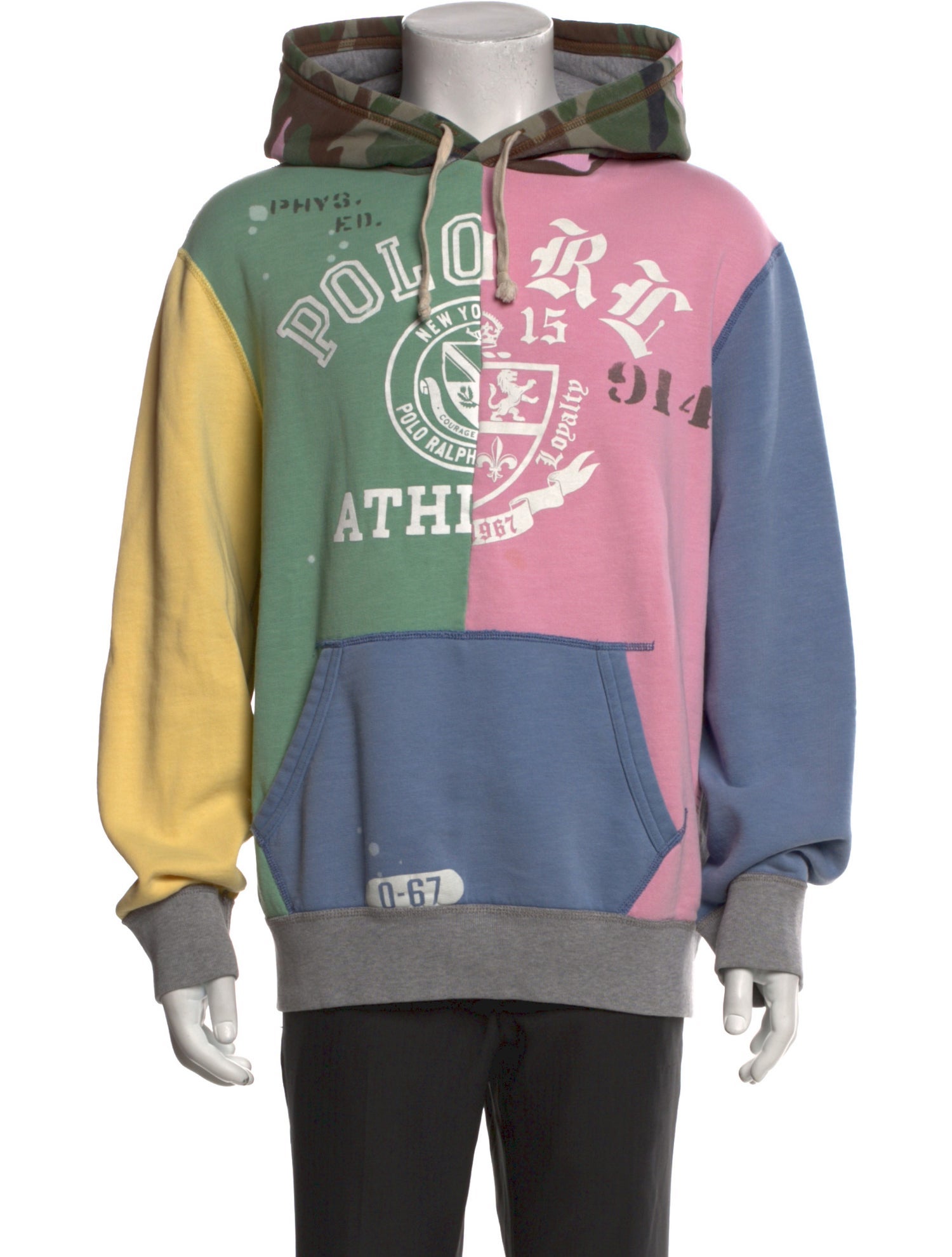 Polo Ralph Lauren Graphic Print Crew Neck Hoodie