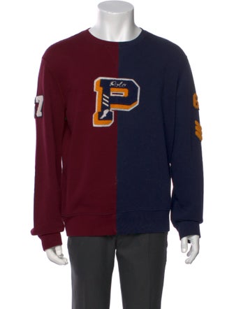 Polo Ralph Lauren Graphic Print Crew Neck Sweatshirt