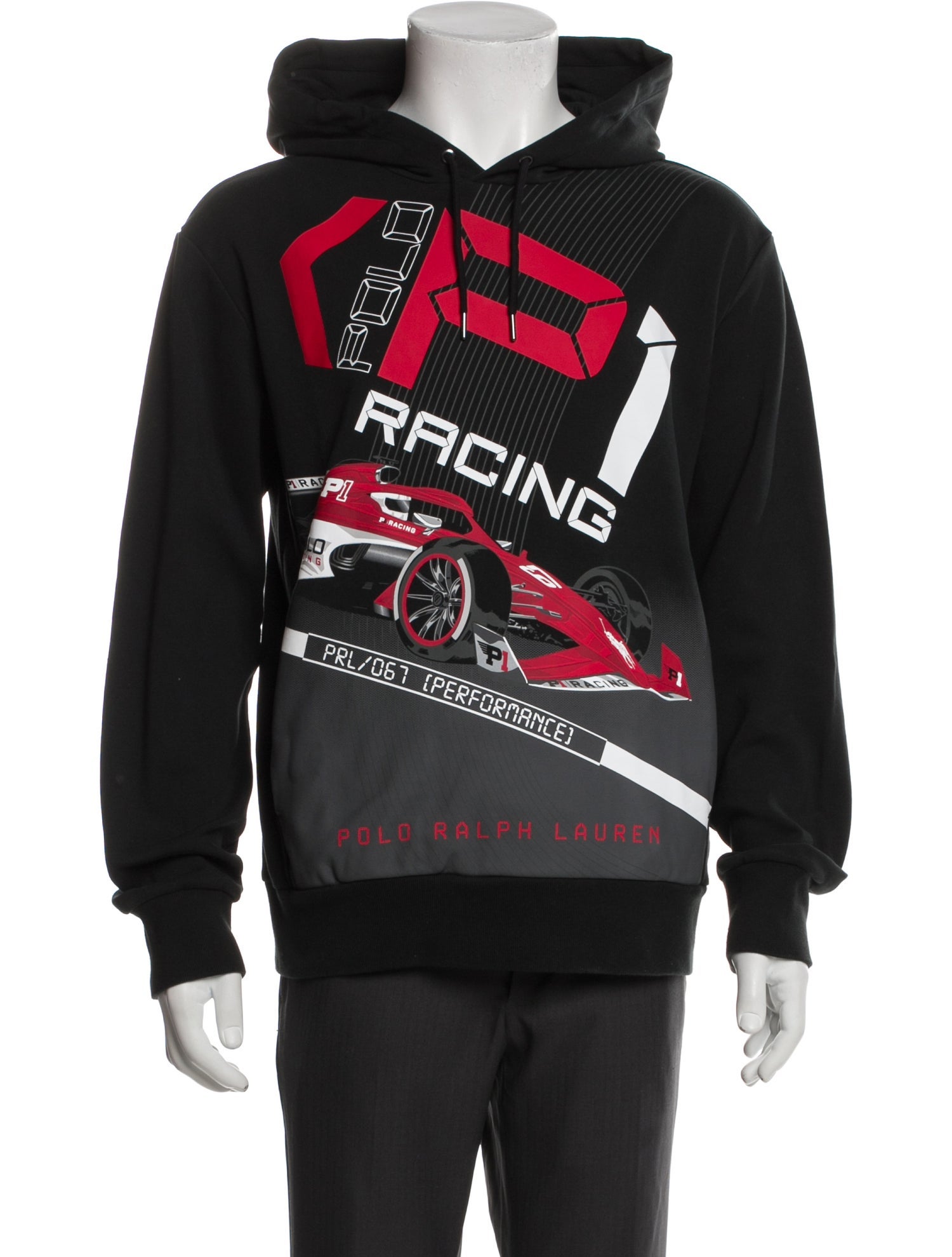Polo Ralph Lauren Graphic Print Crew Neck Hoodie