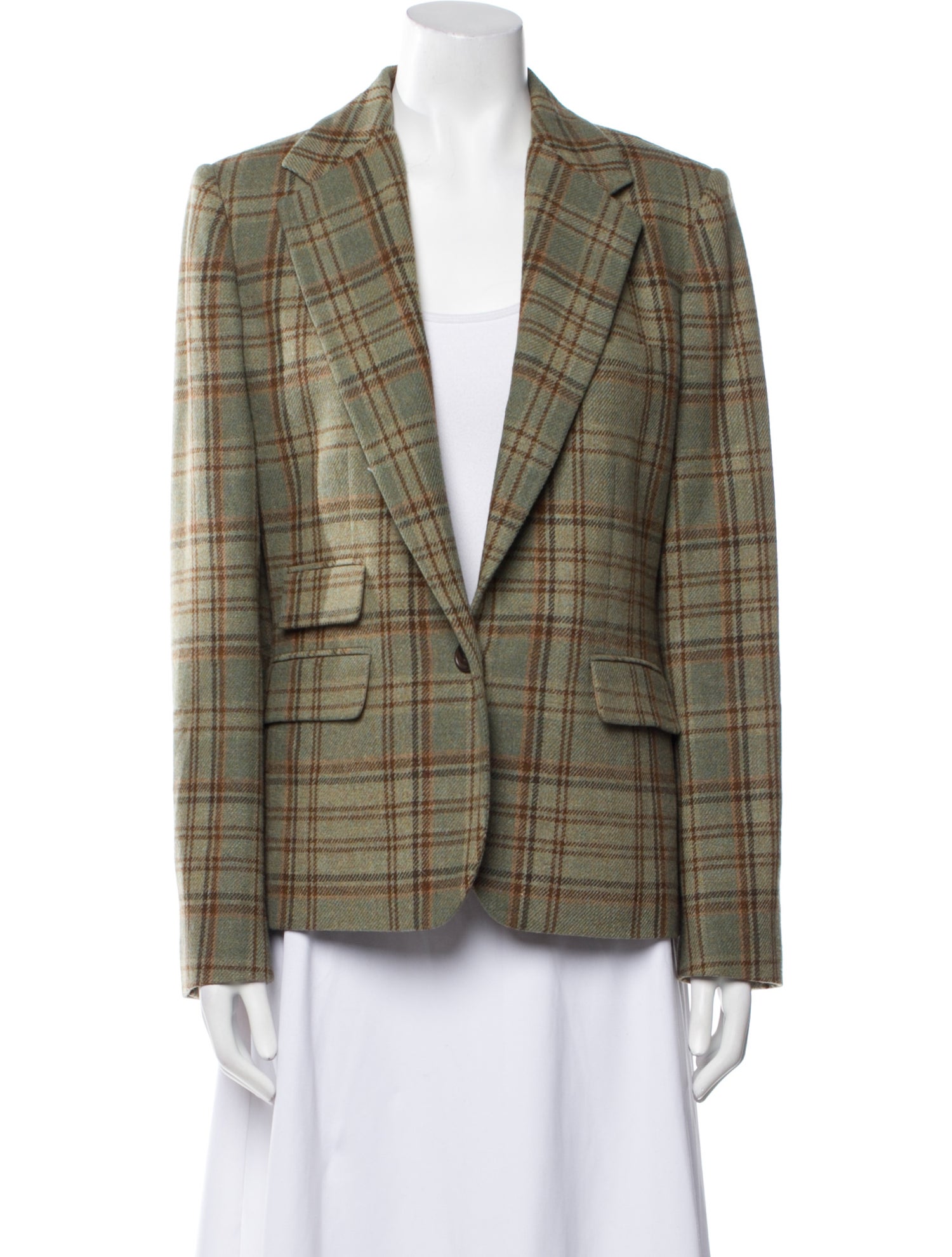 ジャケット・アウター MARGARET HOWELL / linen tailored jacket Margaret Howell Boxy Blazer Compact Linen Twill Dark Brown