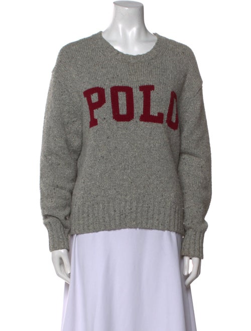 Polo Ralph Lauren Wool Graphic Print Sweater