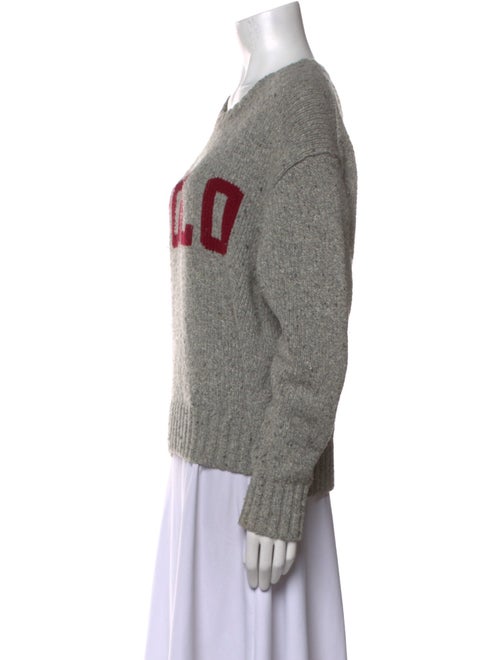 Polo Ralph Lauren Wool Graphic Print Sweater