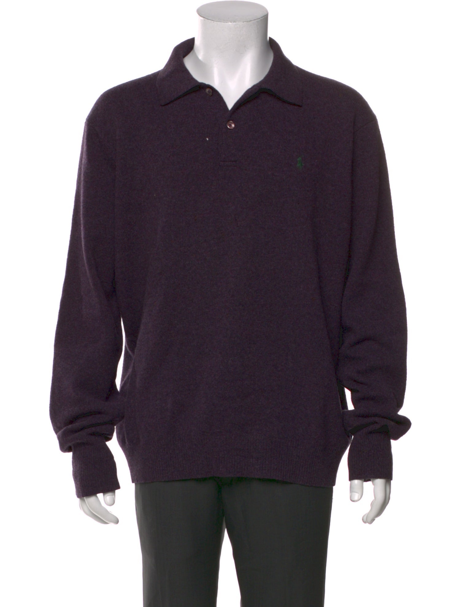 Polo Ralph Lauren Lambswool Collar Polo Sweater