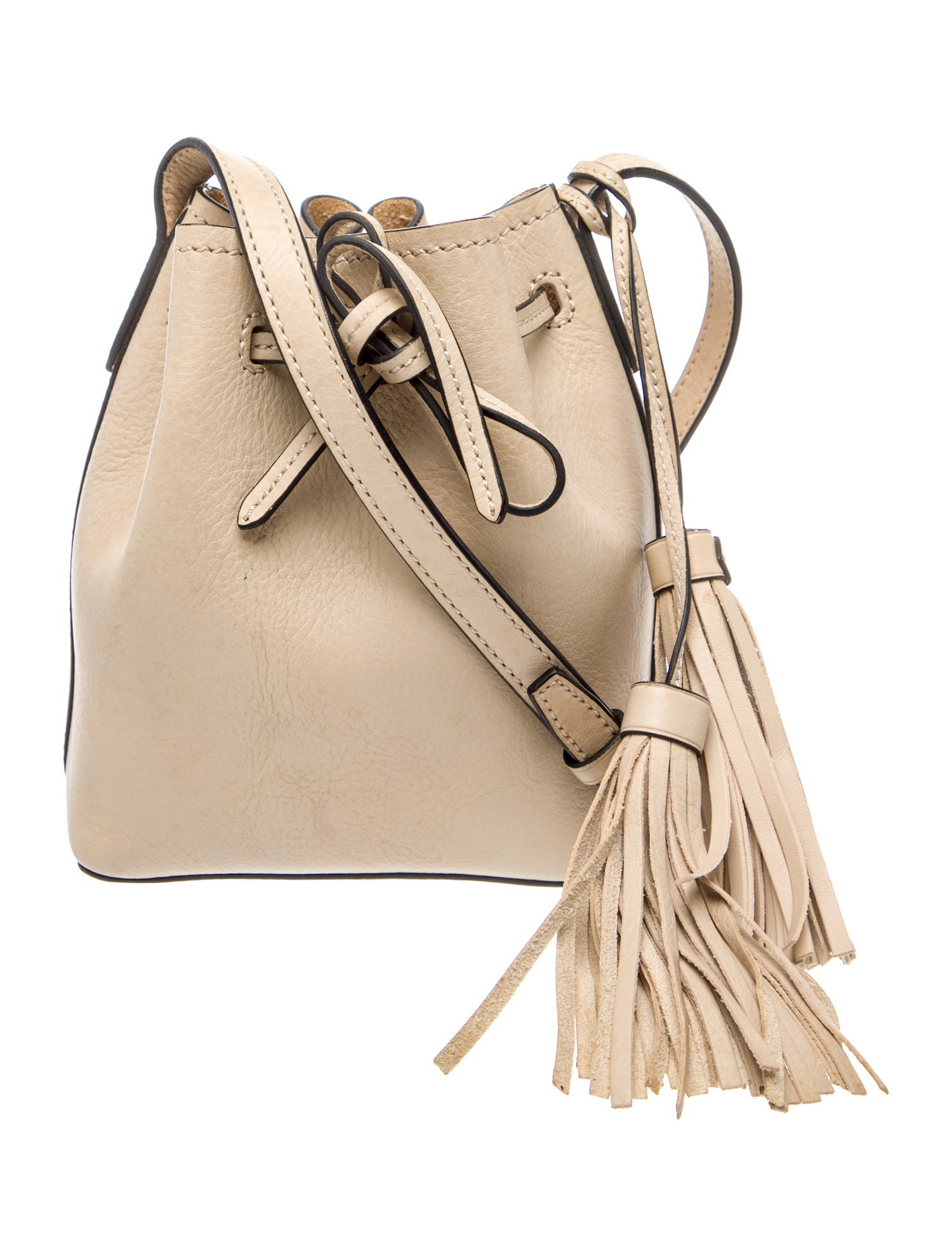 Polo Ralph Lauren Leather Bucket Bag
