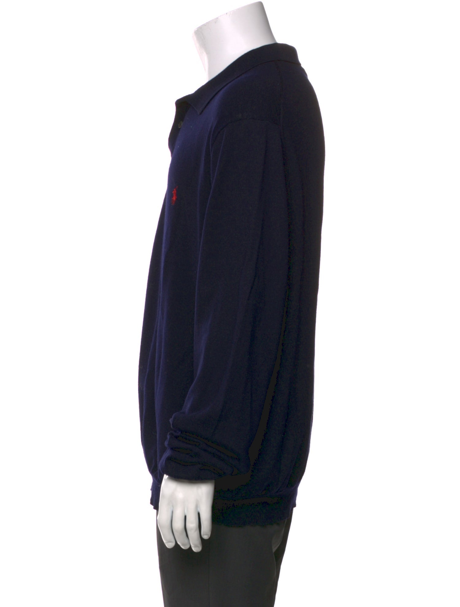 Polo Ralph Lauren Merino Wool Crew Neck Polo Sweater