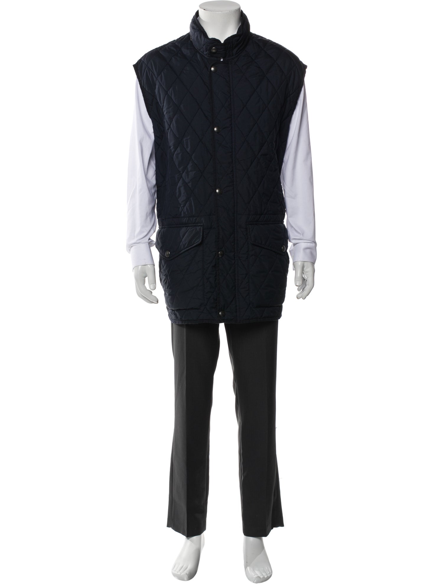 Polo Ralph Lauren Calf Leather Vest