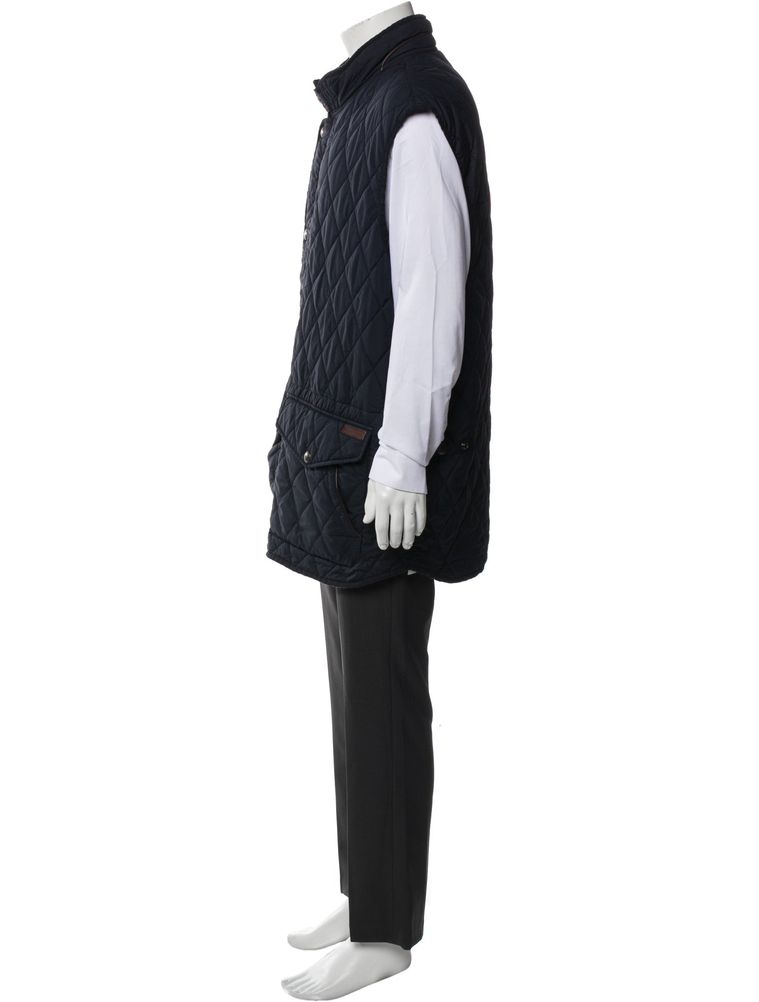 Polo Ralph Lauren Calf Leather Vest