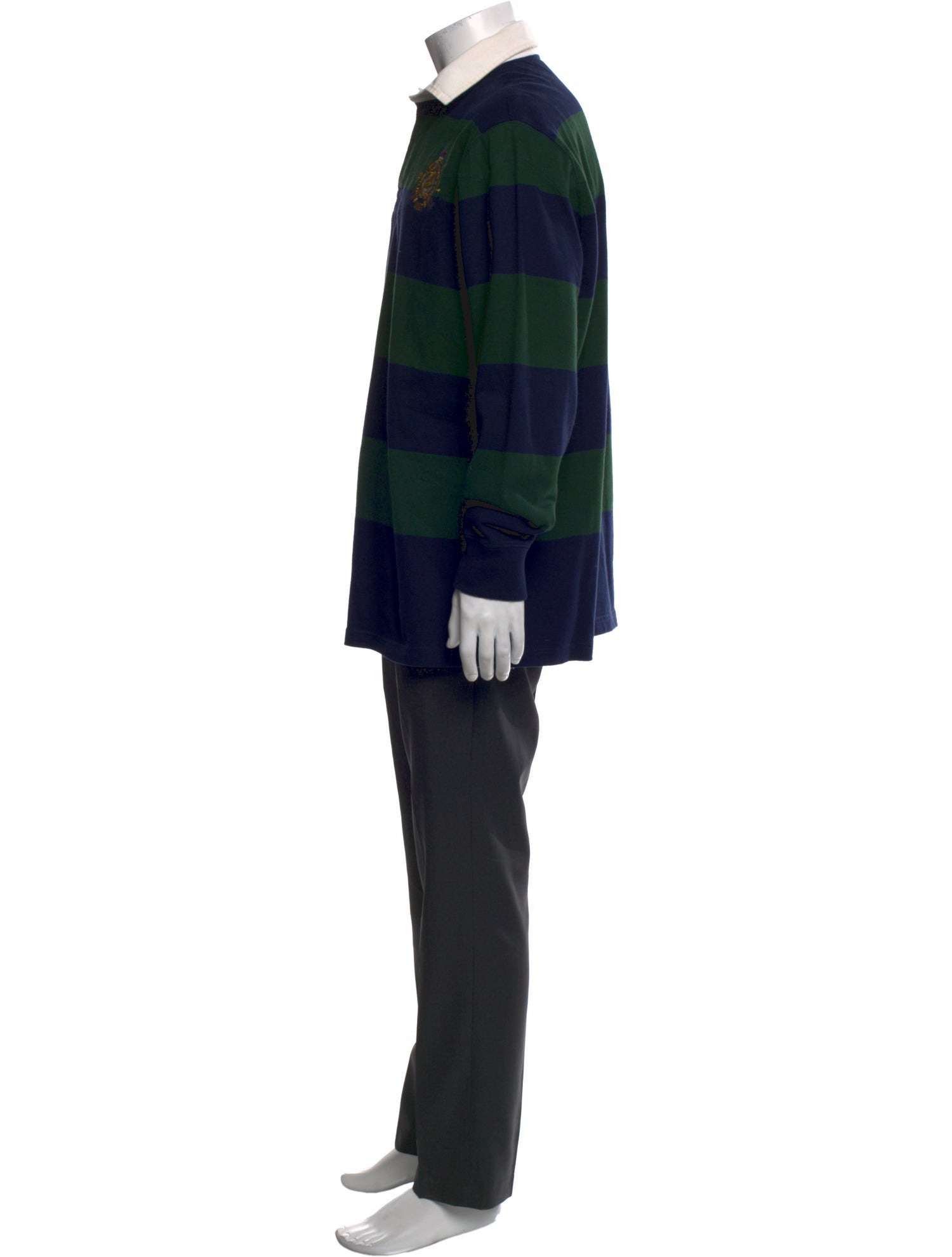 Polo Ralph Lauren Plaid Print Crew Neck Polo Shirt