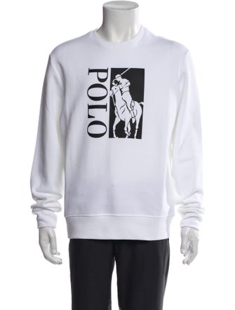 Polo Ralph Lauren Graphic Print Crew Neck Sweatshirt