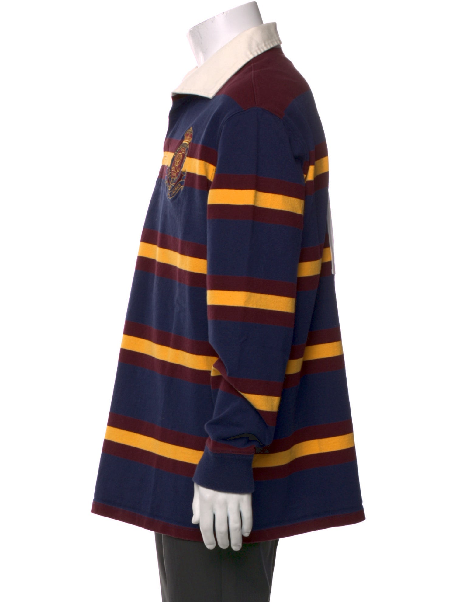 Polo Ralph Lauren Striped Collar Polo Shirt