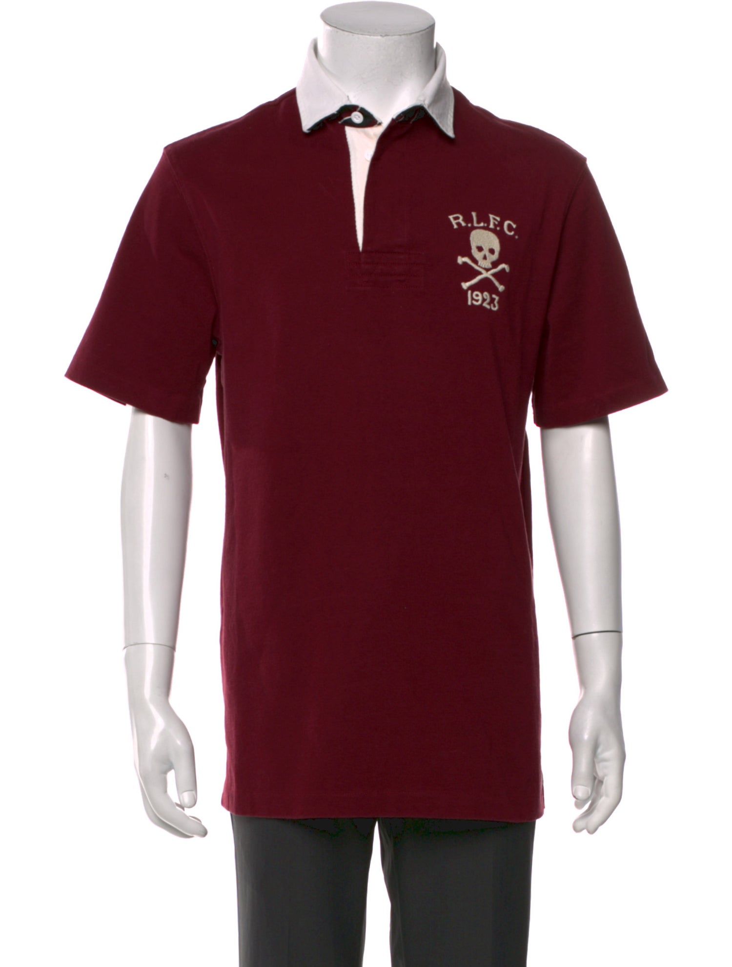 Polo Ralph Lauren Colorblock Pattern Collar Polo Shirt