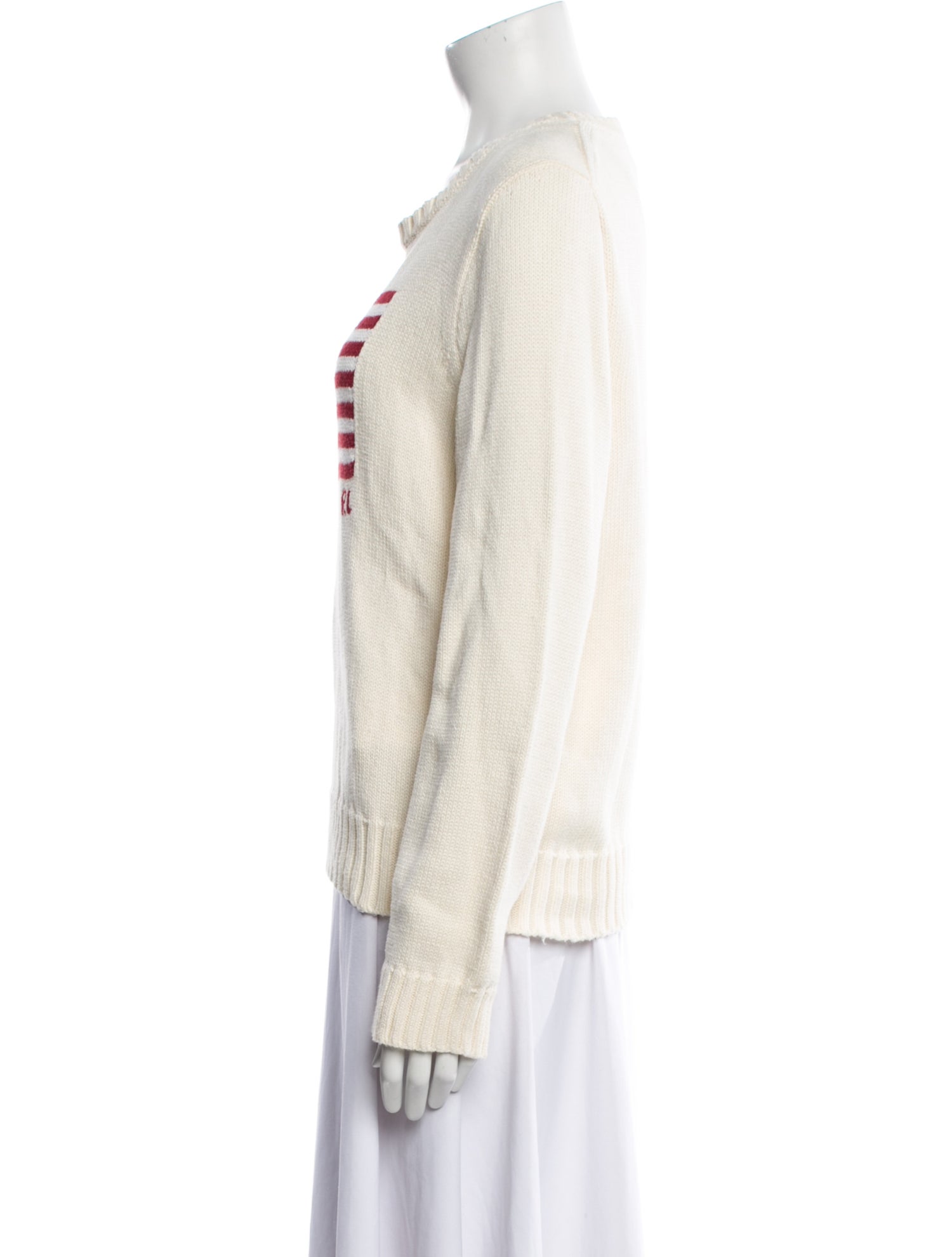 Polo Ralph Lauren Graphic Print Crew Neck Sweater