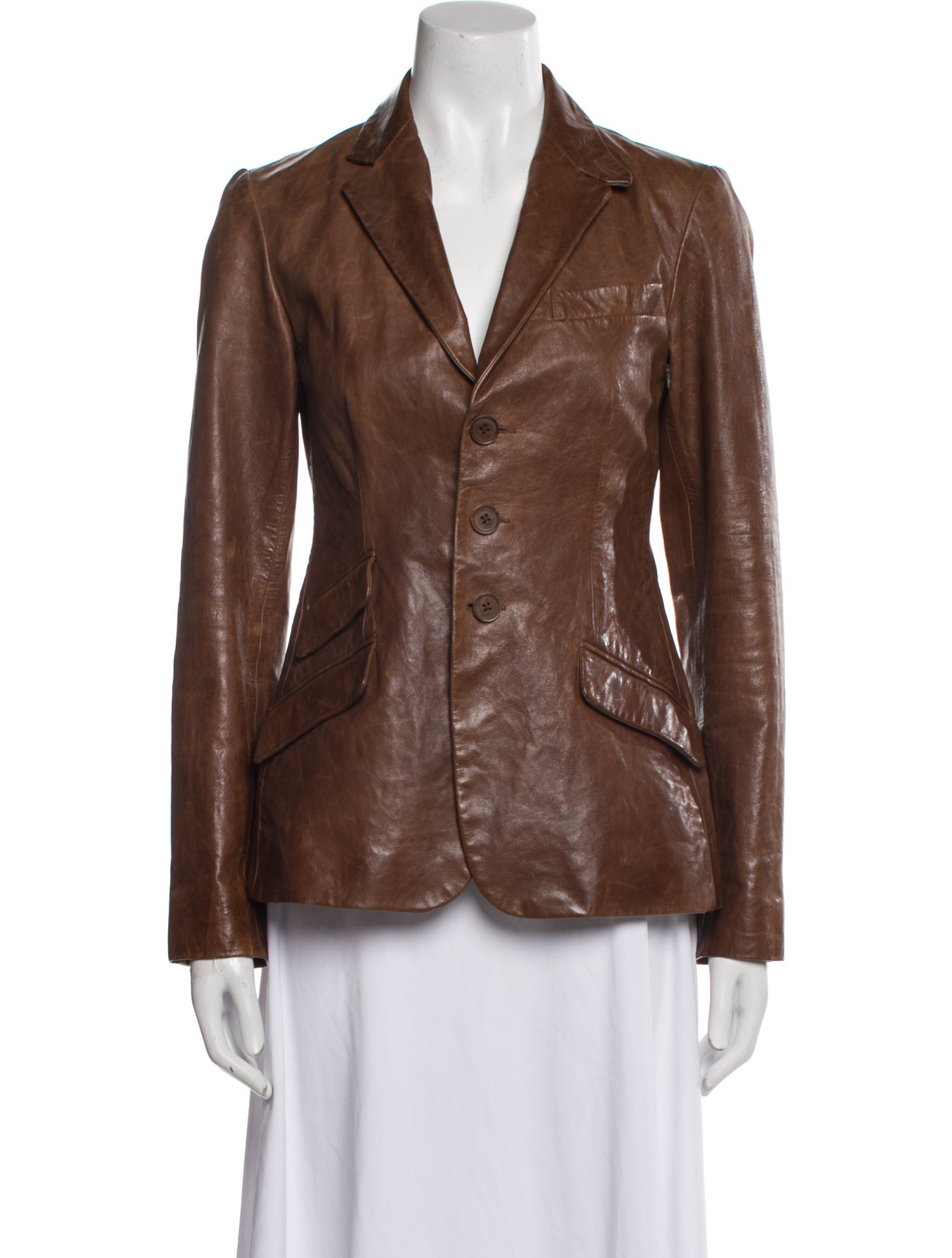 Polo Ralph Lauren Leather Blazer