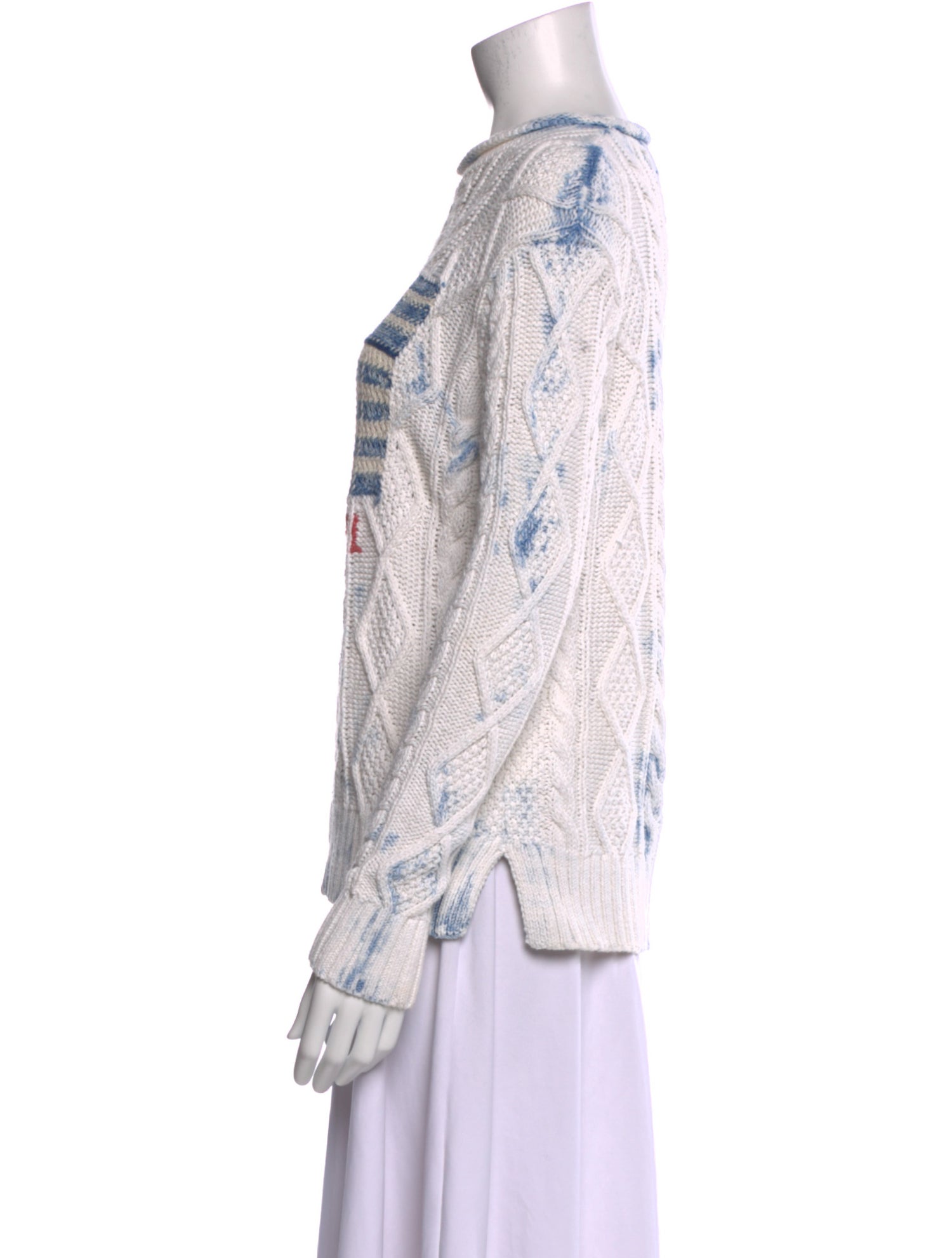 Polo Ralph Lauren Graphic Print Crew Neck Sweater