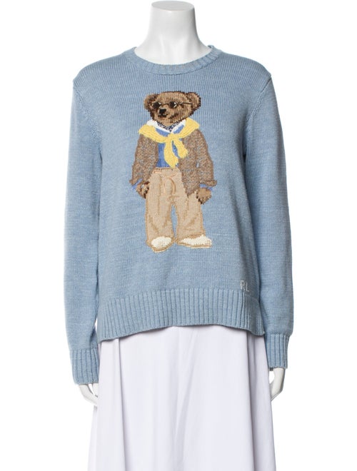 Polo Ralph Lauren Graphic Print Crew Neck Sweater