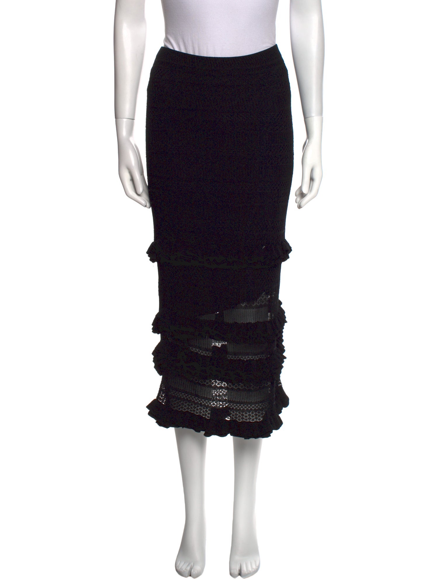 Polo Ralph Lauren Merino Wool Midi Length Skirt w/ Tags