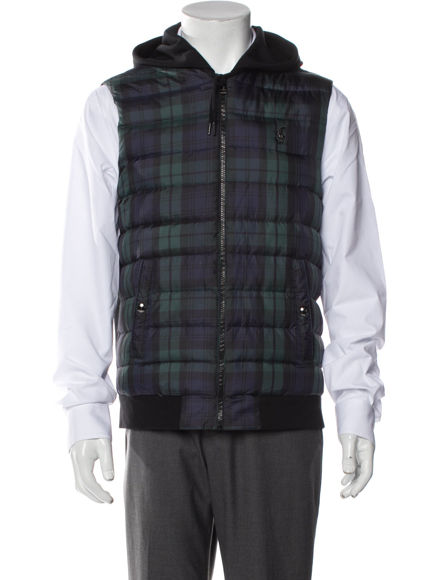 Polo Ralph Lauren Plaid Print Vest