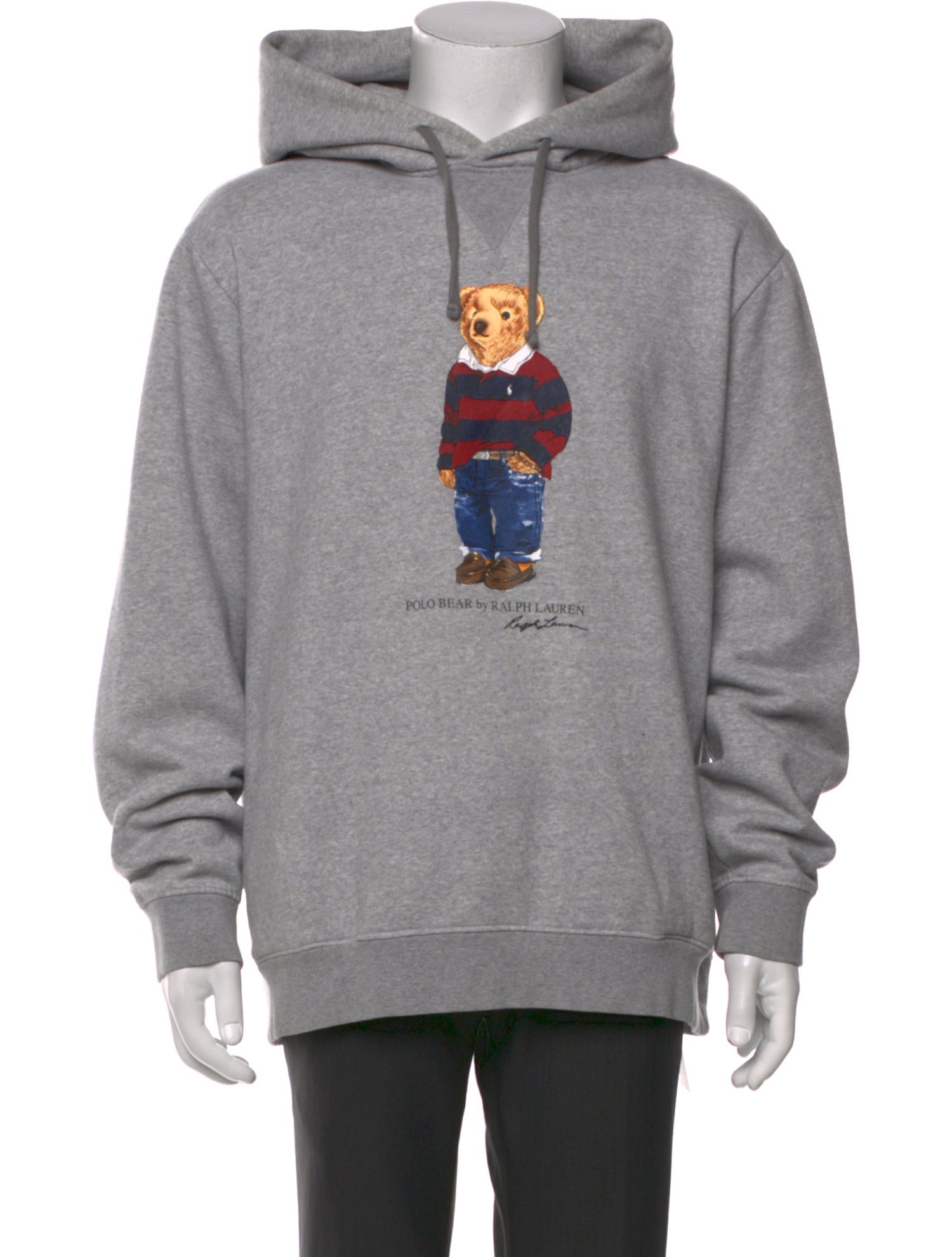 Polo Ralph Lauren Graphic Print Crew Neck Hoodie