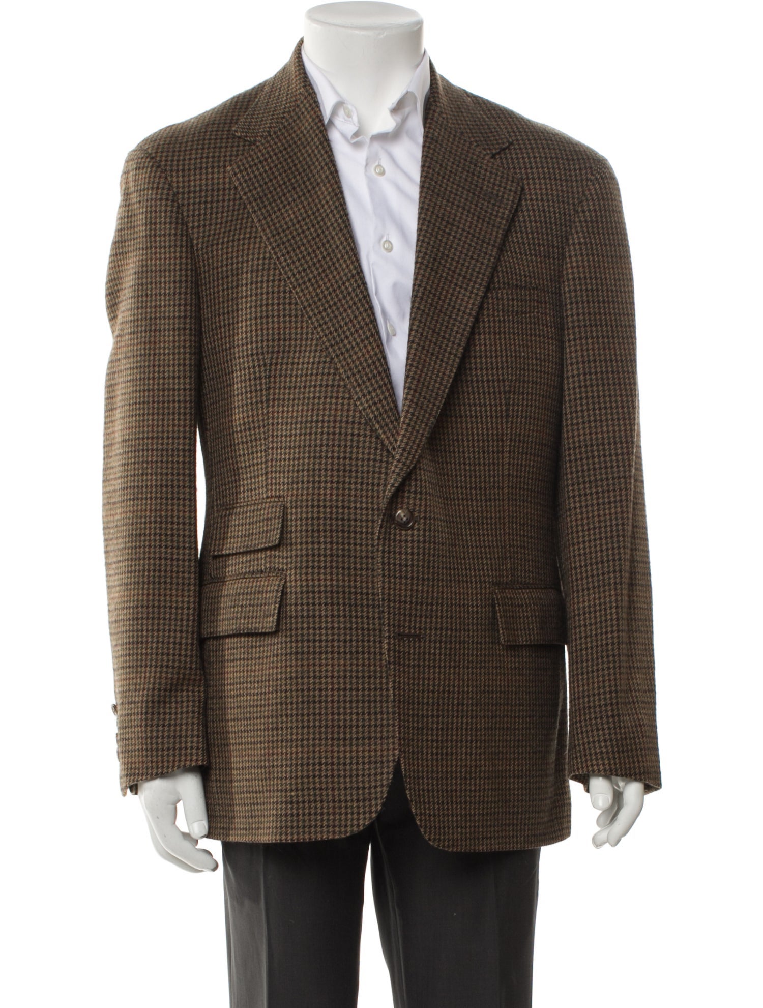 Polo Ralph Lauren Houndstooth Print Blazer