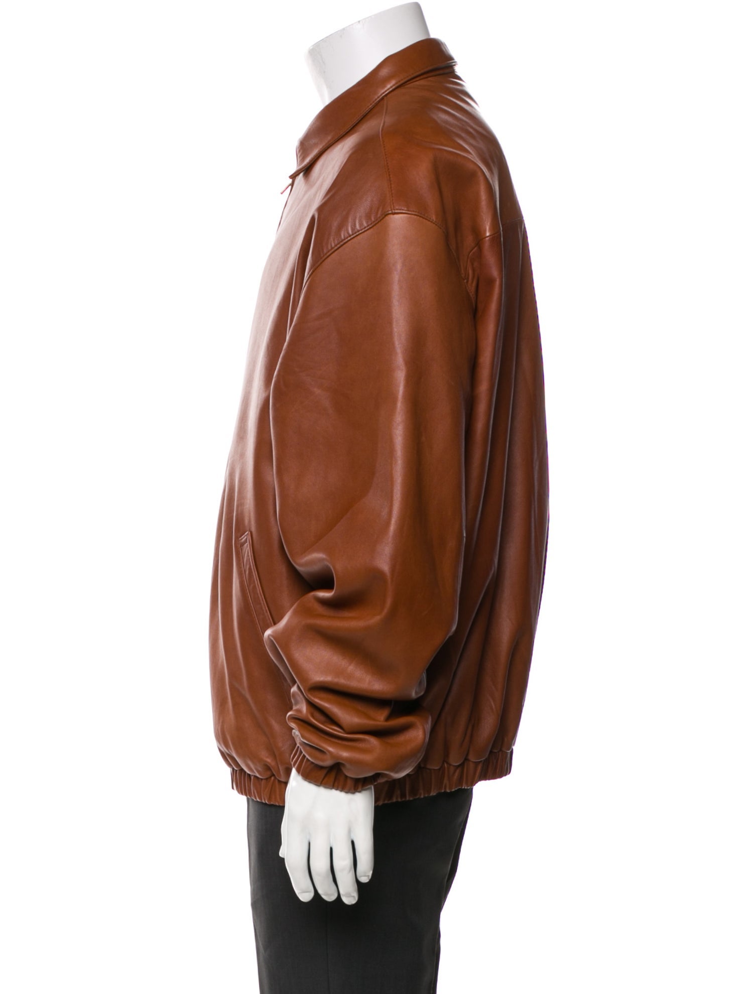 Polo Ralph Lauren Leather Bomber Jacket