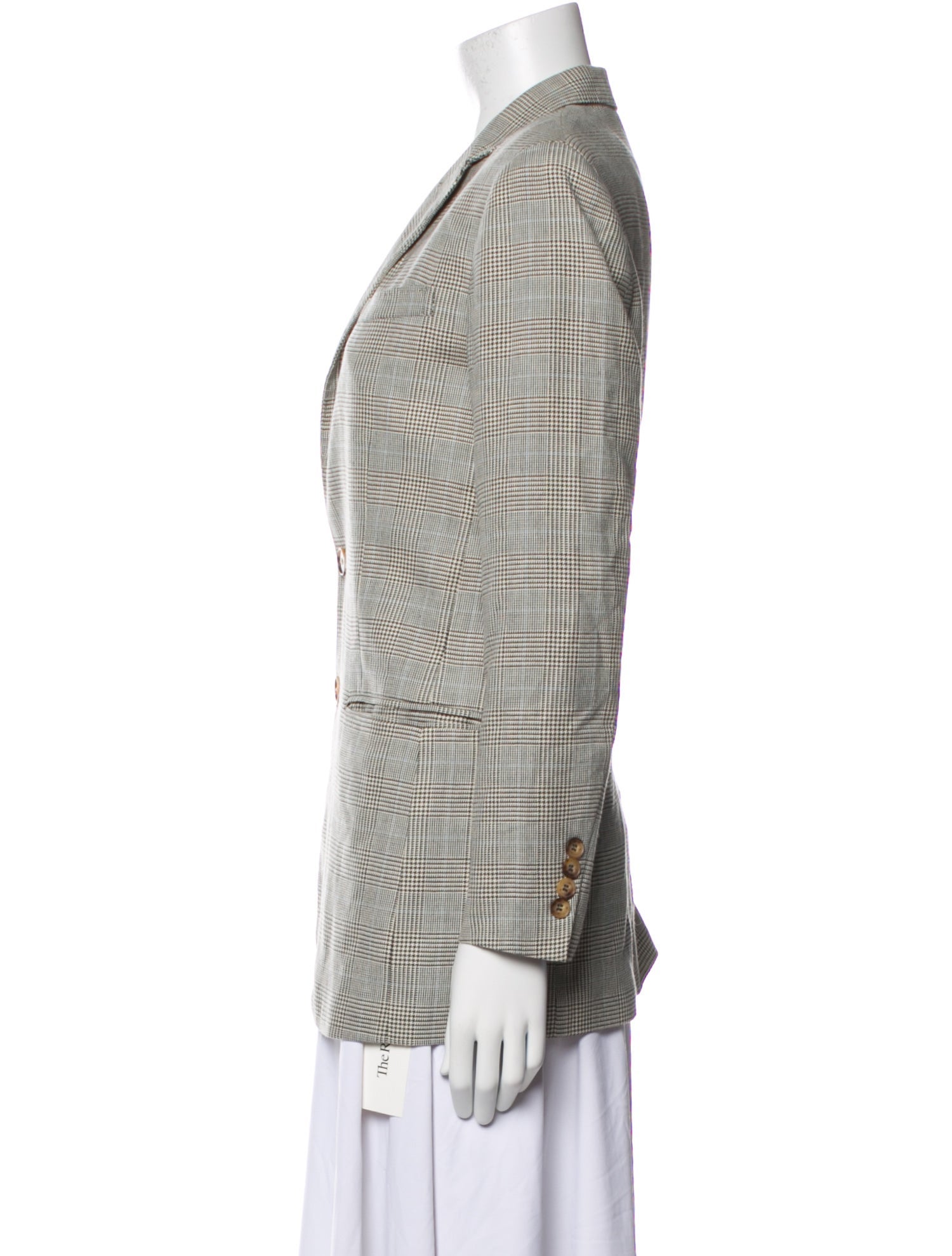 Polo Ralph Lauren Wool Plaid Print Blazer