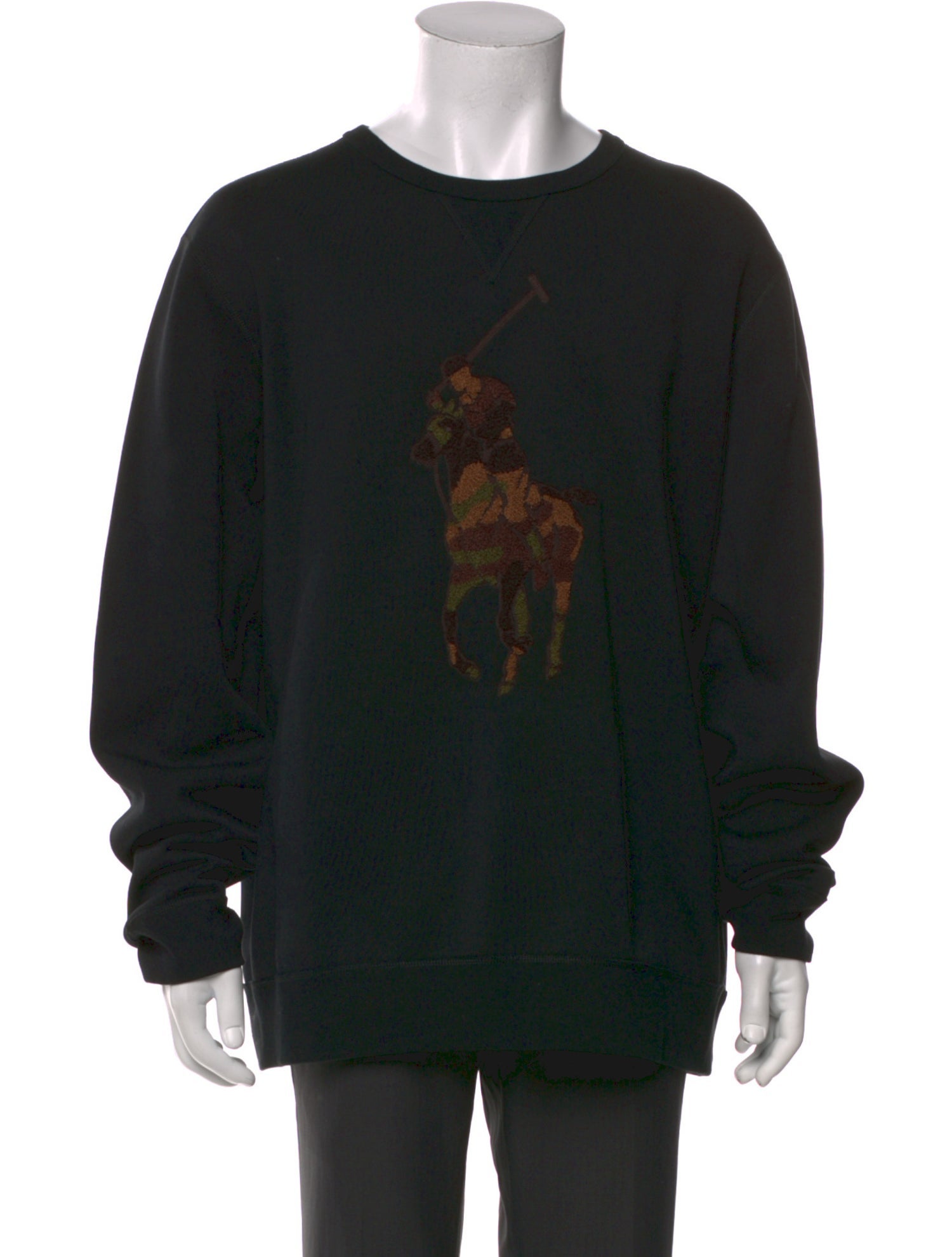 Polo Ralph Lauren Graphic Print Crew Neck Sweatshirt